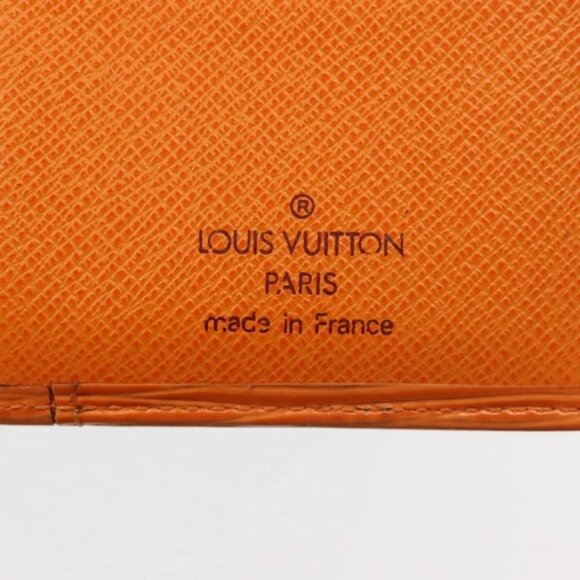 LOUIS VUITTON Epi Organizer De Poch Card Case Orange - Picture 12 of 16